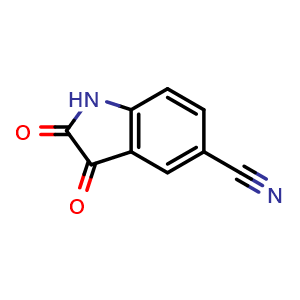 2,3-Dioxoindoline-5-carbonitrile