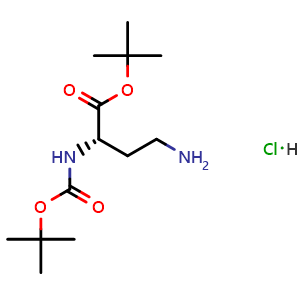 (S)-tert-Butyl 4-amino-2-((tert-butoxycarbonyl)amino)butanoate hydrochloride