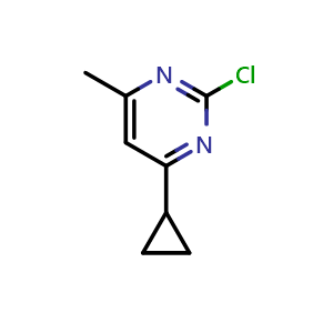 2-Chloro-4-cyclopropyl-6-methylpyrimidine