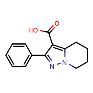 2-Phenyl-4,5,6,7-tetrahydropyrazolo[1,5-a]pyridine-3-carboxylic acid