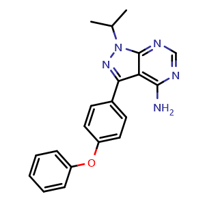 1-Isopropyl-3-(4-phenoxyphenyl)-1H-pyrazolo[3,4-d]pyrimidin-4-amine (Ibrutinib Impurity)