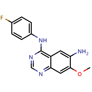 N4-(4-Fluorophenyl)-7-methoxyquinazoline-4,6-diamine (Dacomitinib Impurity)