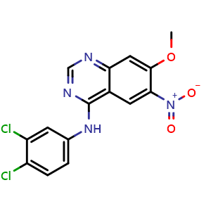 N-(3,4-Dichlorophenyl)-7-methoxy-6-nitroquinazolin-4-amine (Dacomitinib Impurity)