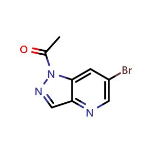 1-(6-Bromo-1H-pyrazolo[4,3-b]pyridin-1-yl)ethanone