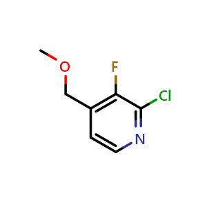 2-Chloro-3-fluoro-4-(methoxymethyl)pyridine