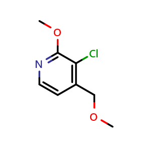 3-Chloro-2-methoxy-4-(methoxymethyl)pyridine