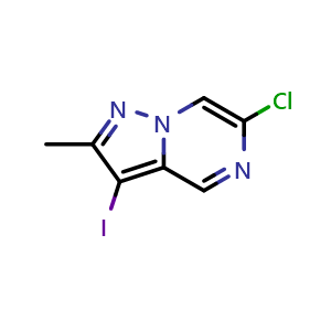 6-Chloro-3-iodo-2-methylpyrazolo[1,5-a]pyrazine