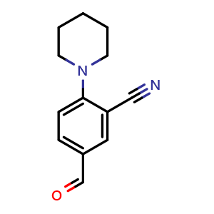 5-Formyl-2-(piperidin-1-yl)benzonitrile