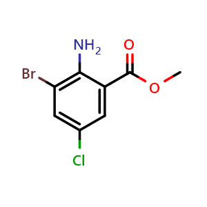 Methyl 2-amino-3-bromo-5-chlorobenzoate