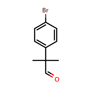 2-(4-Bromophenyl)-2-methylpropanal