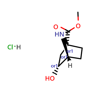 methyl endo-3-hydroxy-7-azabicyclo[2 2 1]heptane-1-carboxylate hydrochloride