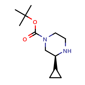 tert-butyl (3S)-3-cyclopropylpiperazine-1-carboxylate