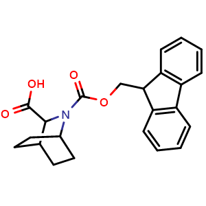 2-(9H-fluoren-9-ylmethoxycarbonyl)-2-azabicyclo[2 2 2]octane-3-carboxylic acid