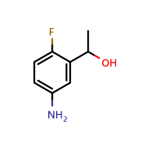 1-(5-amino-2-fluoro-phenyl)ethanol