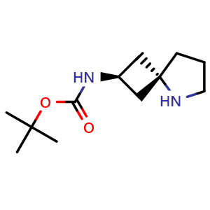 tert-butyl trans-N-(5-azaspiro[3.4]octan-2-yl)carbamate