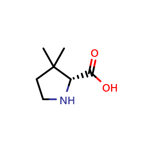 (2R)-3,3-dimethylpyrrolidine-2-carboxylic acid