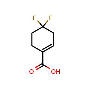 4,4-difluorocyclohexene-1-carboxylic acid