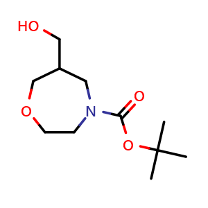 tert-butyl 6-(hydroxymethyl)-1,4-oxazepane-4-carboxylate