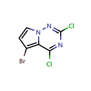5-bromo-2,4-dichloro-pyrrolo[2,1-f][1,2,4]triazine