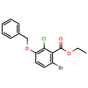 Ethyl 3-(benzyloxy)-6-bromo-2-chlorobenzoate