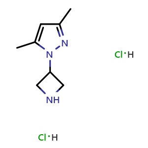 1-(azetidin-3-yl)-3,5-dimethyl-1H-pyrazole dihydrochloride