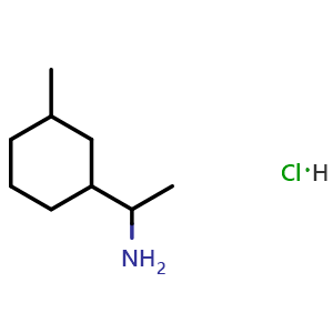 1-(3-methylcyclohexyl)ethanamine hydrochloride
