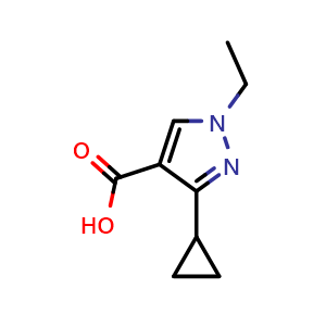 3-cyclopropyl-1-ethyl-1H-pyrazole-4-carboxylic acid