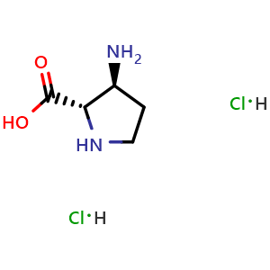 (2S,3S)-3-aminopyrrolidine-2-carboxylic acid dihydrochloride