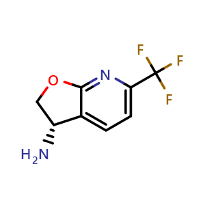 (3S)-6-(trifluoromethyl)-2,3-dihydrofuro[2,3-b]pyridin-3-amine