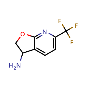 6-(trifluoromethyl)-2,3-dihydrofuro[2,3-b]pyridin-3-amine
