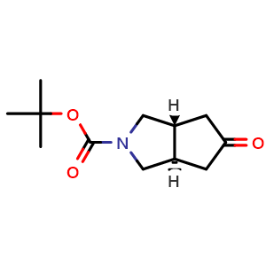 tert-butyl (3aR,6aR)-5-oxo-1,3,3a,4,6,6a-hexahydrocyclopenta[c]pyrrole-2-carboxylate