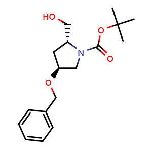 tert-butyl (2R,4S)-4-benzyloxy-2-(hydroxymethyl)pyrrolidine-1-carboxylate