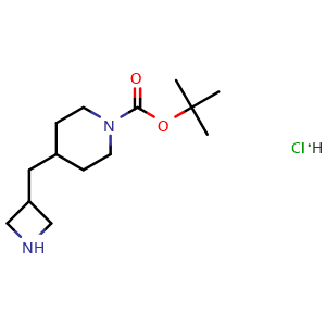 tert-butyl 4-(azetidin-3-ylmethyl)piperidine-1-carboxylate hydrochloride