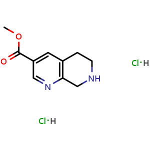 methyl 5,6,7,8-tetrahydro-1,7-naphthyridine-3-carboxylate dihydrochloride
