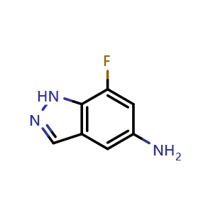 7-fluoro-1H-indazol-5-amine