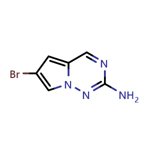 6-bromopyrrolo[2,1-f][1,2,4]triazin-2-amine