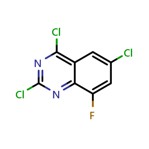 2,4,6-trichloro-8-fluoro-quinazoline