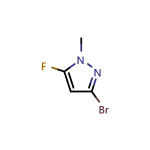 3-bromo-5-fluoro-1-methyl-pyrazole