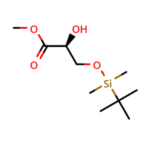 methyl (2S)-3-[tert-butyl(dimethyl)silyl]oxy-2-hydroxy-propanoate