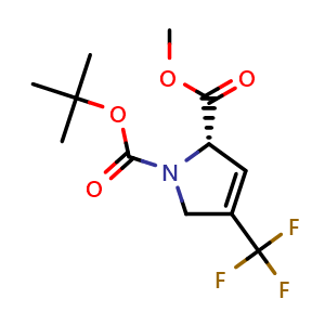 O1-tert-butyl O2-methyl (2S)-4-(trifluoromethyl)-2,5-dihydropyrrole-1,2-dicarboxylate