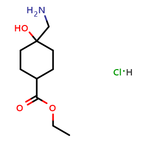 ethyl 4-(aminomethyl)-4-hydroxy-cyclohexanecarboxylate hydrochloride