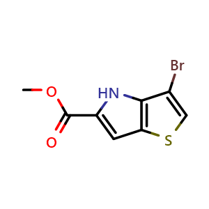 methyl 3-bromo-4H-thieno[3,2-b]pyrrole-5-carboxylate