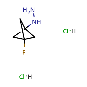 (3-fluoro-1-bicyclo[1 1 1]pentanyl)hydrazine dihydrochloride