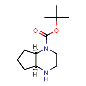 tert-butyl cis-1,2,3,4a,5,6,7,7a-octahydrocyclopenta[b]pyrazine-4-carboxylate