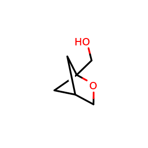 Chemical structure of 2-oxabicyclo[2 1 1]hexan-1-ylmethanol , CAS 2060007-65-8, AChemBlock W165710
