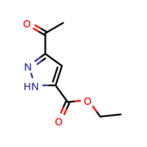 ethyl 3-acetyl-1H-pyrazole-5-carboxylate
