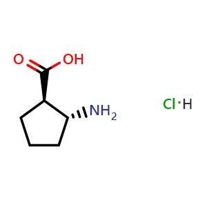 (1R,2R)-2-aminocyclopentane-1-carboxylic acid hydrochloride