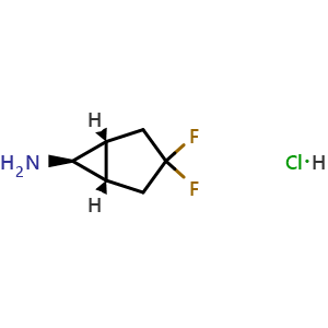 rel-(1R,5S,6r)-3,3-difluorobicyclo[3 1 0]hexan-6-amine hydrochloride