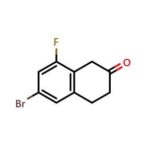 6-bromo-8-fluoro-tetralin-2-one