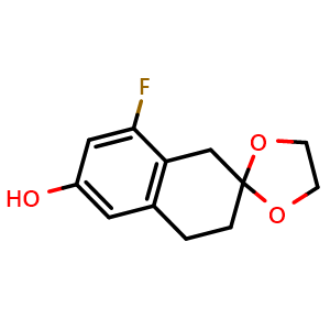 8'-fluorospiro[1,3-dioxolane-2,2'-tetralin]-6'-ol
